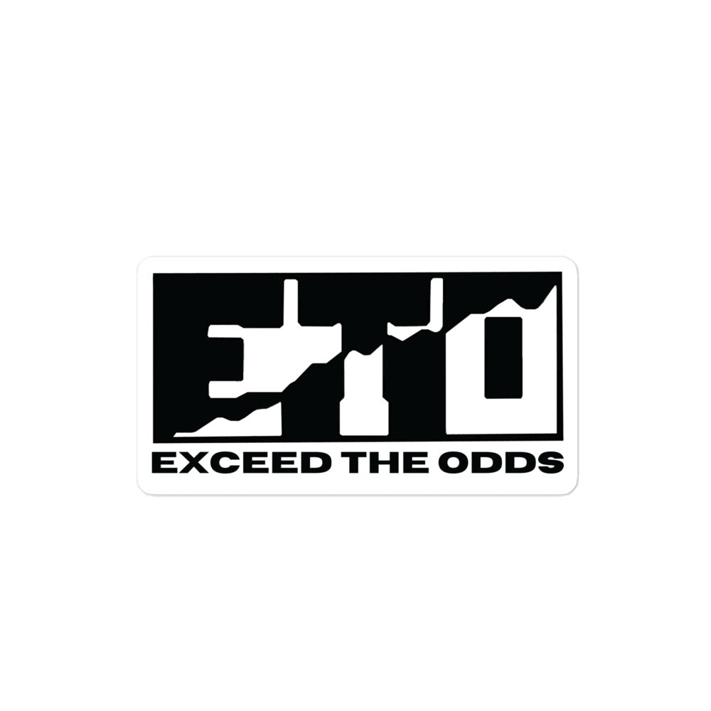 Exceed The Odds Stickers