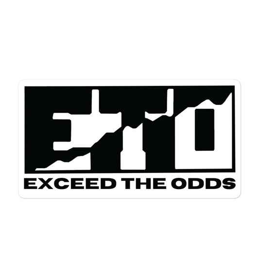 Exceed The Odds Stickers