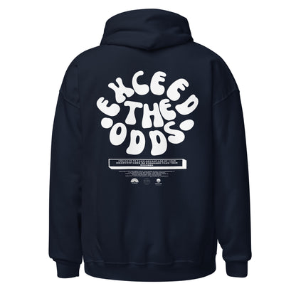 Exceed The Odds Retro Vintage Style Hoodie